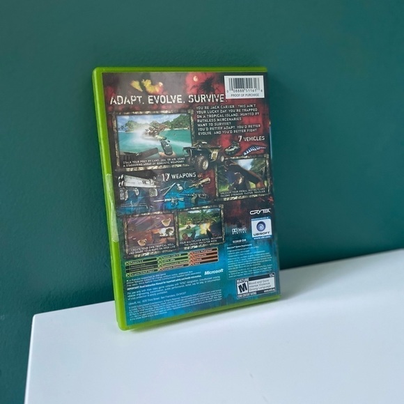 far Cry: Instincts Microsoft Xbox Game Complete W/ Manual Case CIB Ubisoft 2005 - Picture 4 of 5